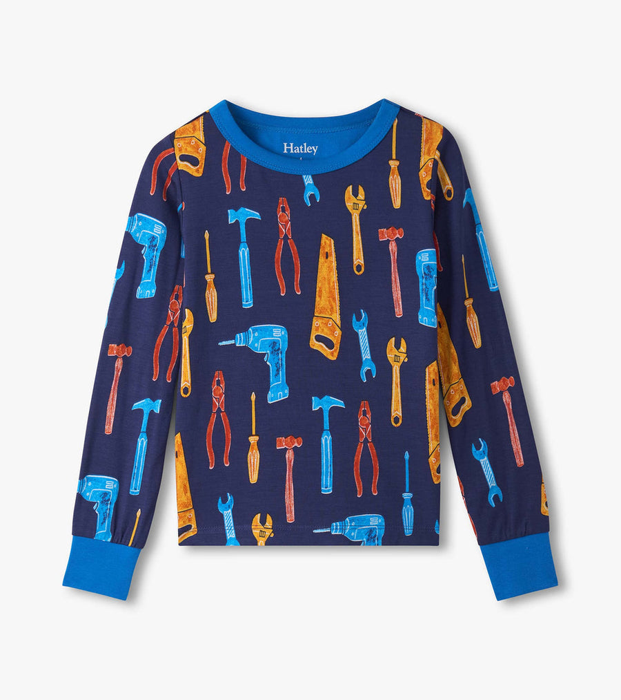 Lots of Tools Bamboo Pajama Set