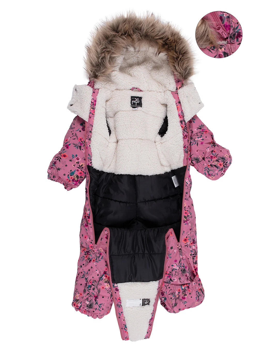 Lara Baby One-Piece Snowsuit