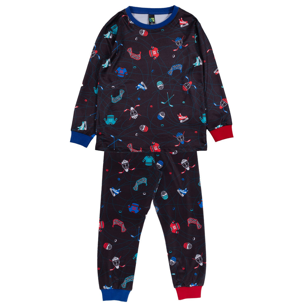 Black Hockey Pajamas