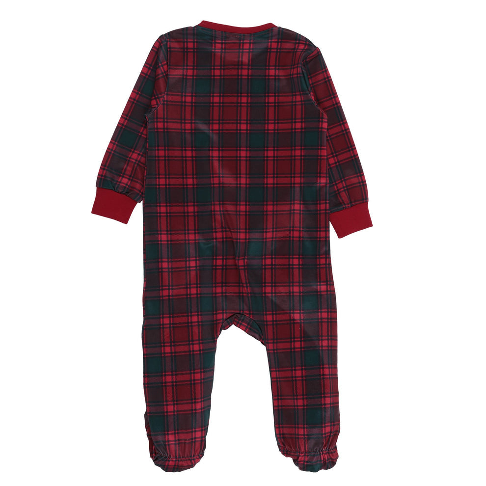 Baby Plaid One-Piece Pajamas