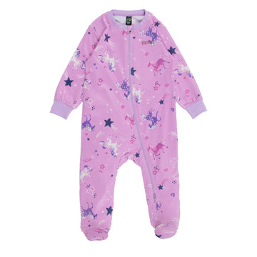 Baby Lilac One-Piece Pajamas
