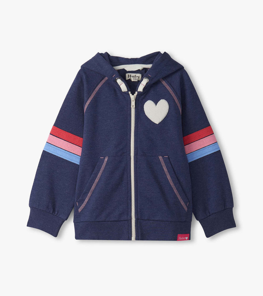 Patriot Blue Zip-Up Hoodie