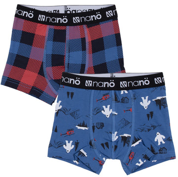 2-pack Blue Boxers