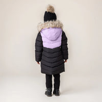 Girls Black Knit Beanie