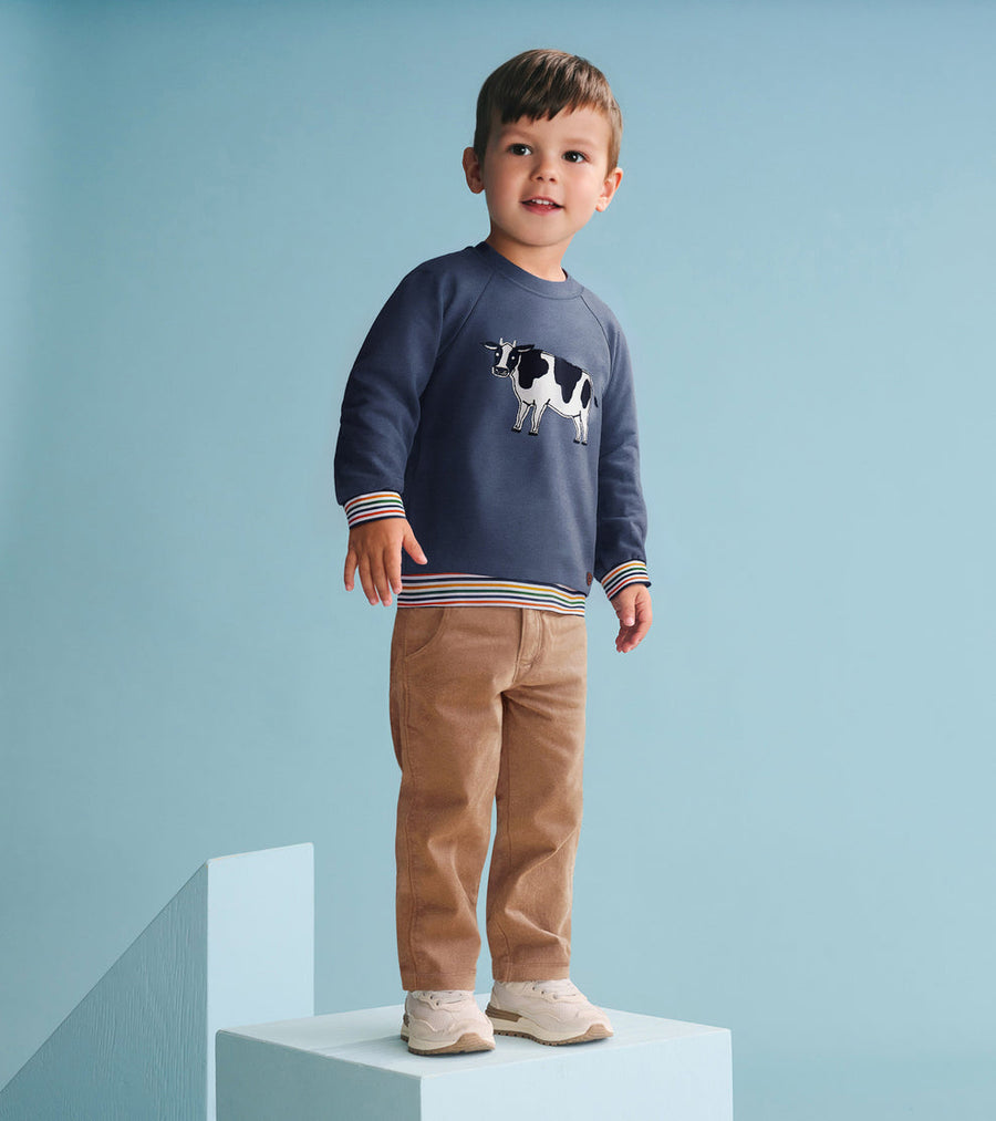 Baby & Toddler Cow Pullover Pullover Sweatshirt