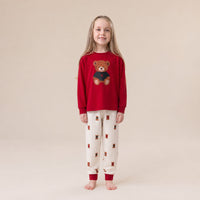 Two-Piece Teddy Bear Pyjamas