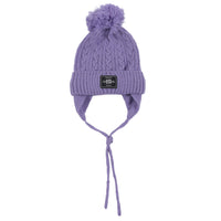 Lara Lilac Knitted Toque