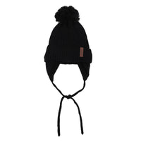 Baby Black Knitted Hat