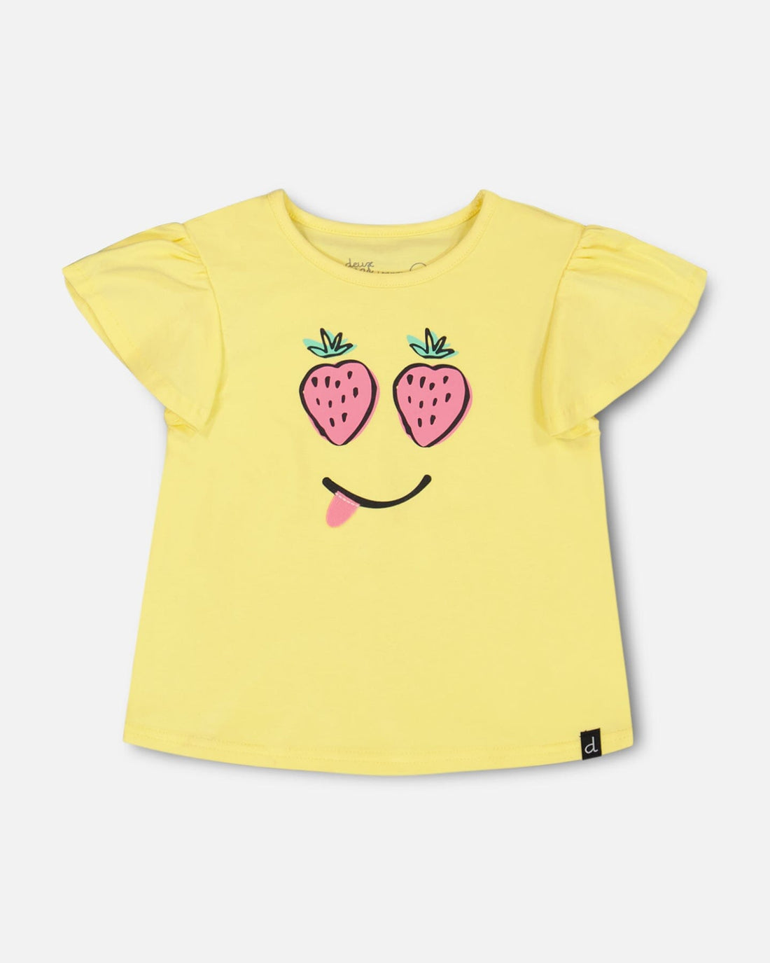 Organic Cotton Jersey Top Popcorn Yellow