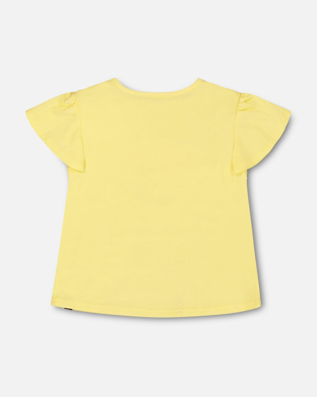 Organic Cotton Jersey Top Popcorn Yellow