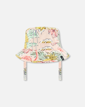 Beach Hat Printed Flamingo