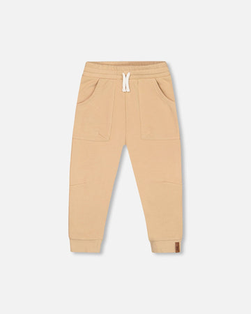 French Terry Pant Beige