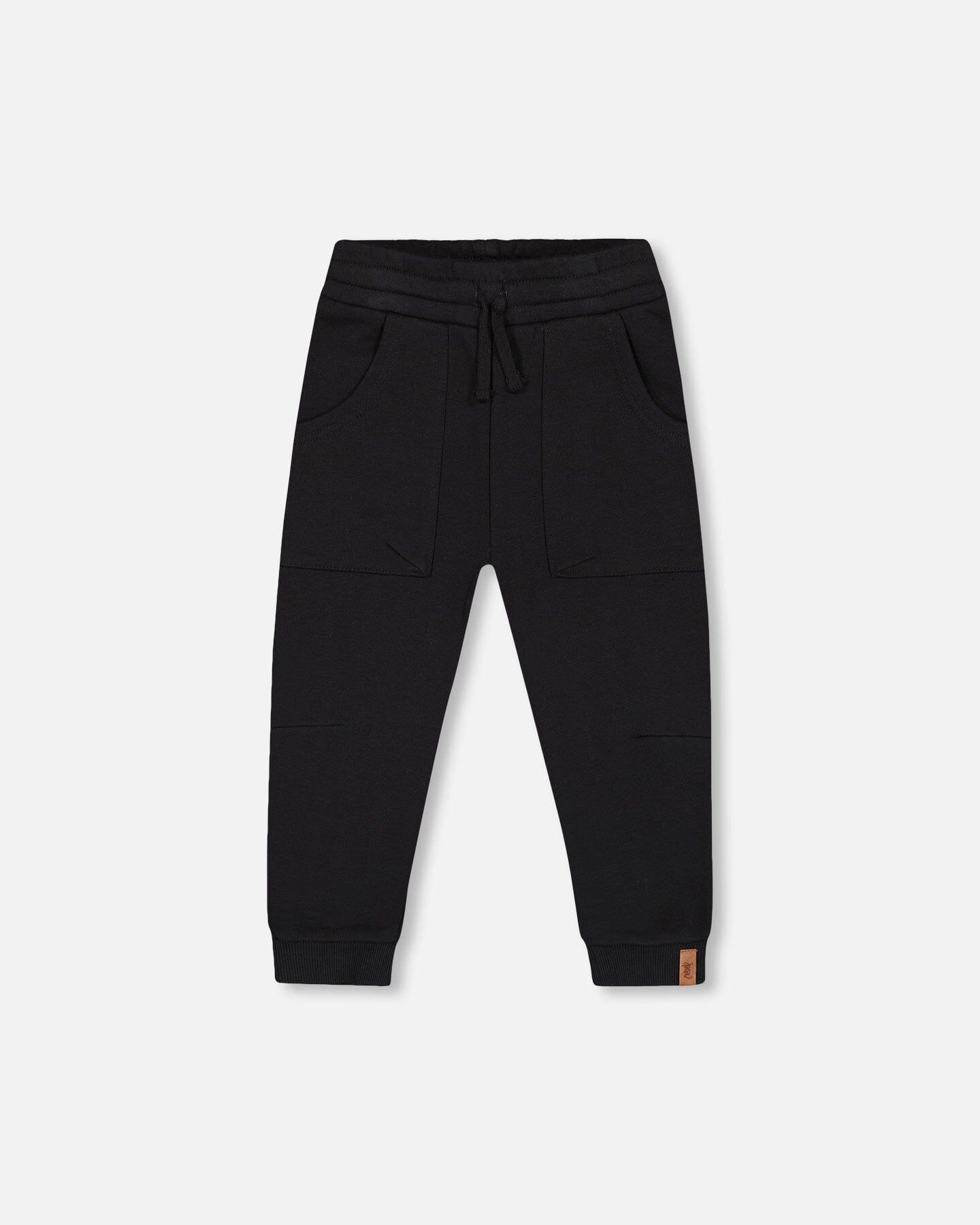 French Terry Pant Black
