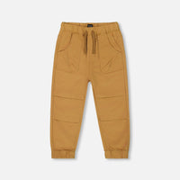 Stretch Twill Jogger Pant Tan