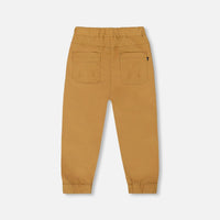 Stretch Twill Jogger Pant Tan