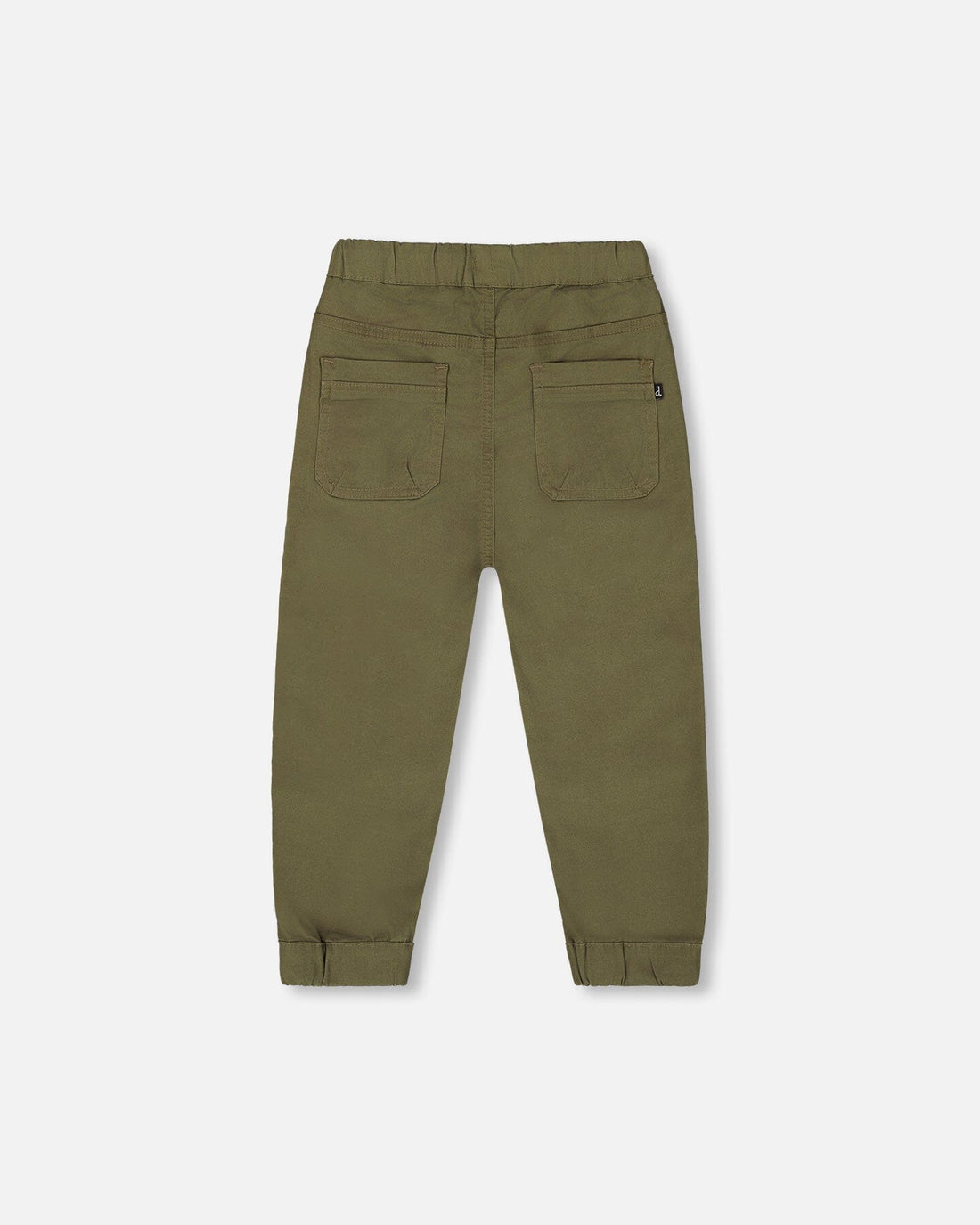 Stretch Twill Jogger Pant Dark Olive Green