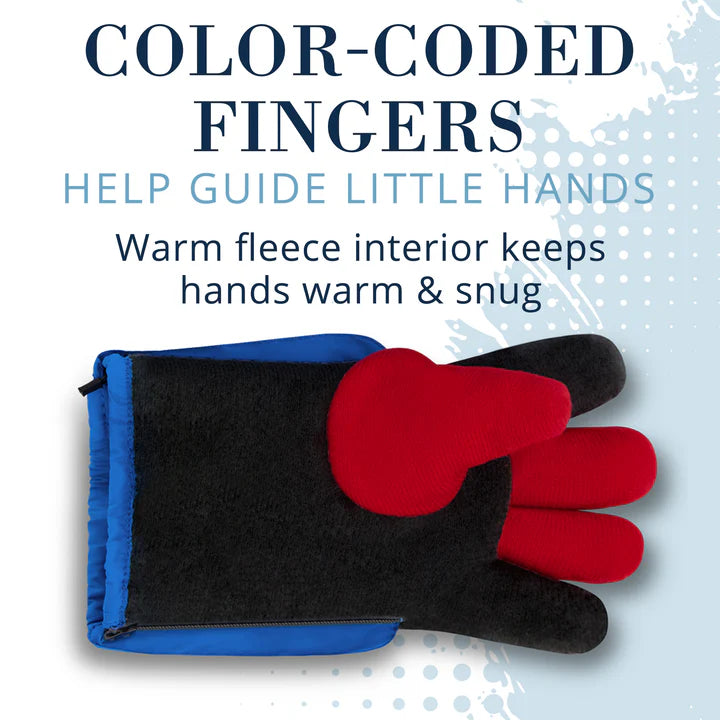 Winter & Ski Glove powered by ZIPGLOVE™TECHNOLOGY |Black