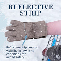 Winter & Ski Glove powered by ZIPGLOVE™TECHNOLOGY | Grey