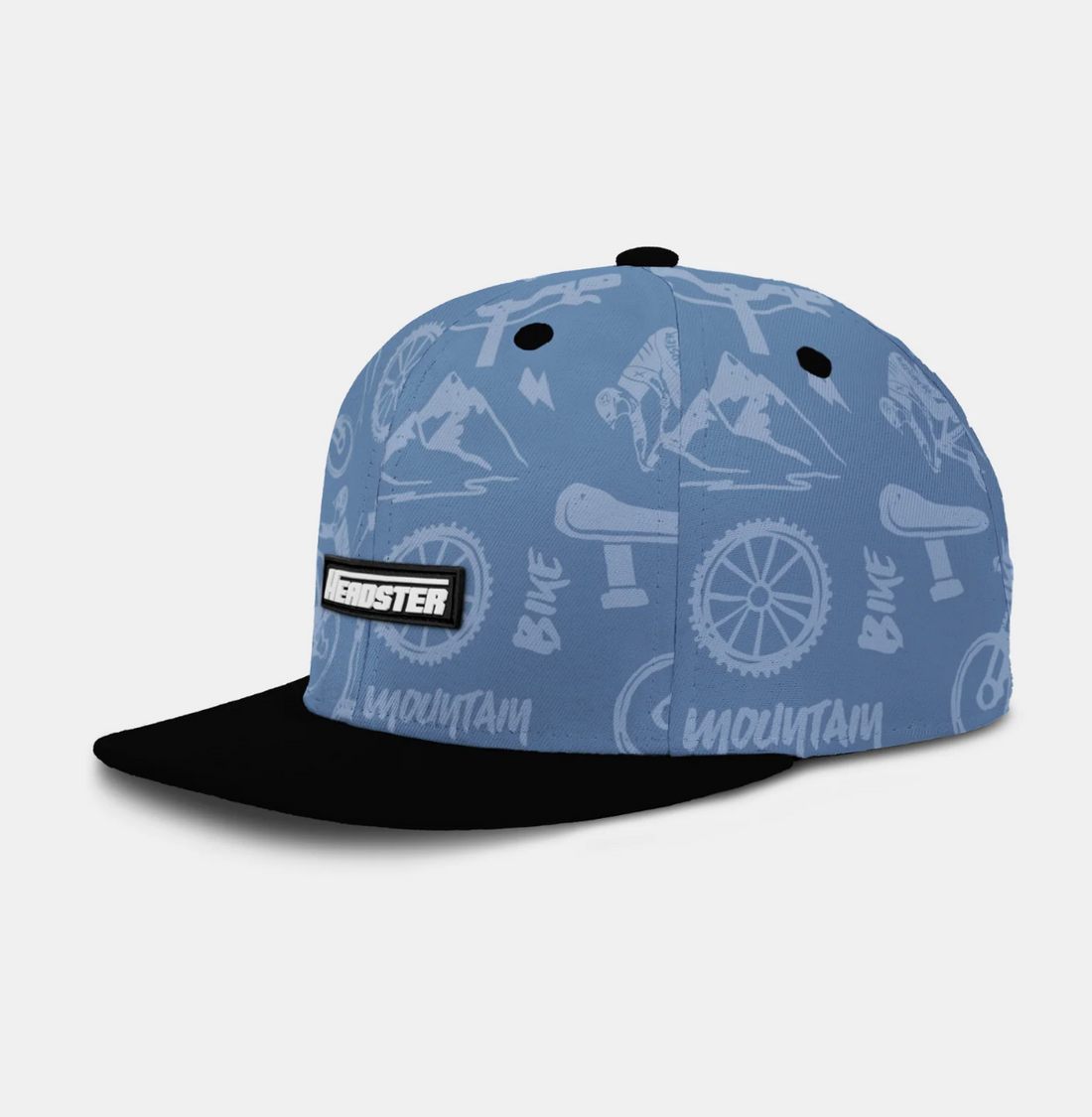 Gnarly Ride Snapback - Blue Fog