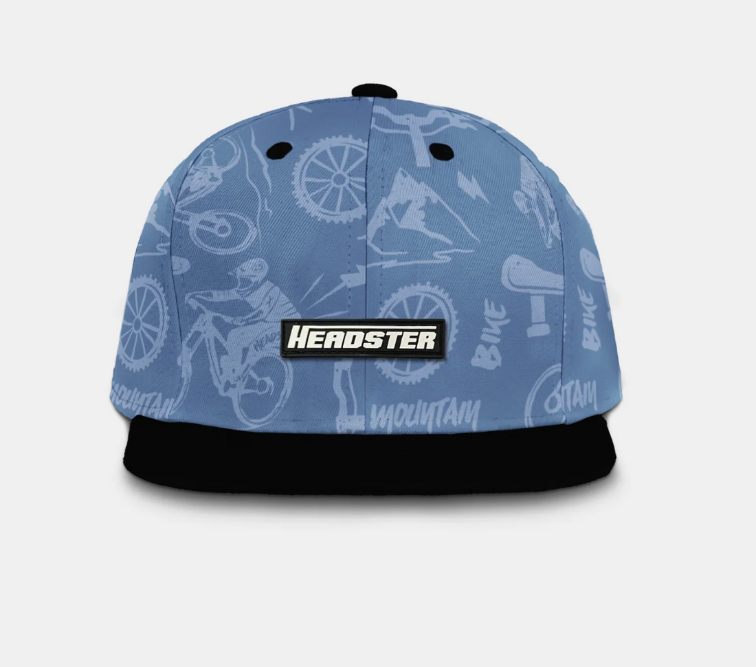 Gnarly Ride Snapback - Blue Fog