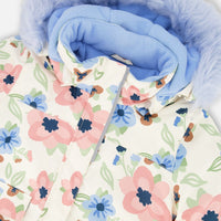 Two-Piece Discover Snowsuit With Printed Jacket Light Blue