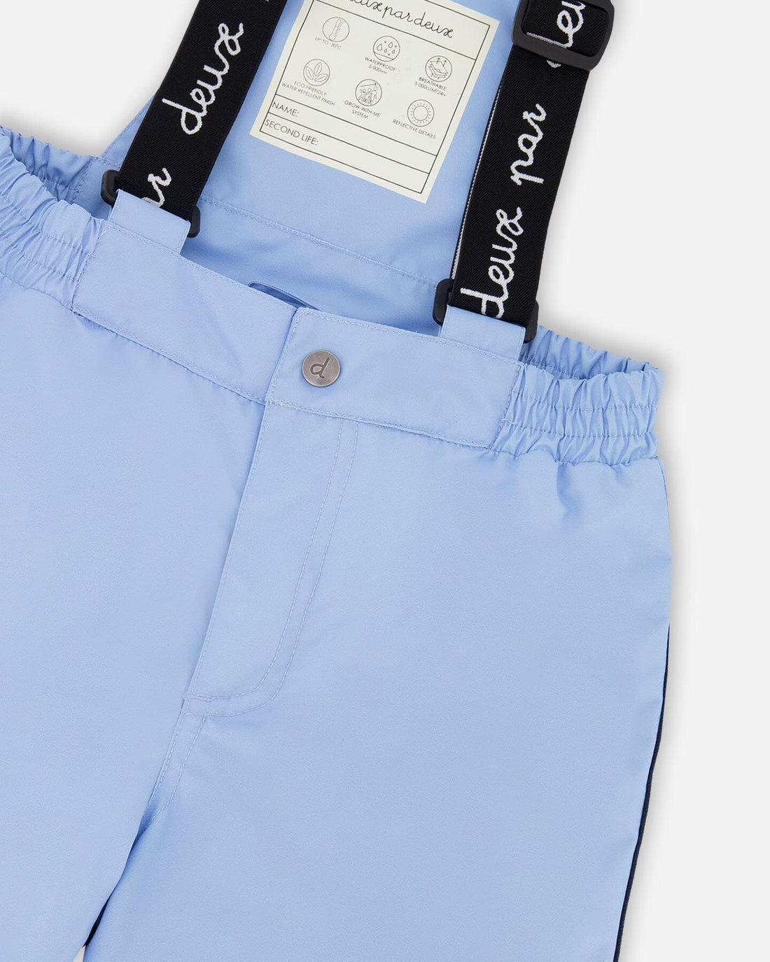 Two-Piece Discover Snowsuit With Printed Jacket Light Blue