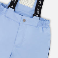 Two-Piece Discover Snowsuit With Printed Jacket Light Blue