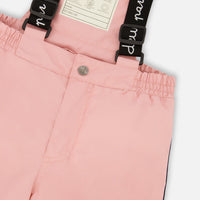 Two-Piece Discover Snowsuit With Printed Jacket Dusty Pink