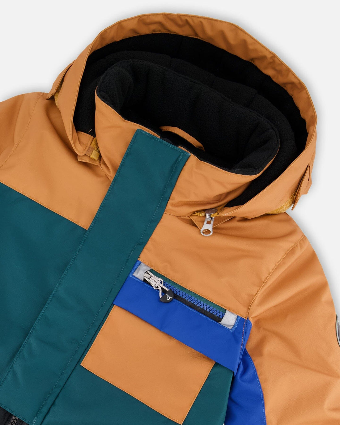 One-Piece Play Snowsuit Colorblocked And Black