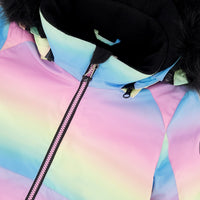 Two-Piece Play Snowsuit Smiley Face Girl