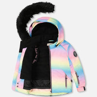 Two-Piece Play Snowsuit Smiley Face Girl