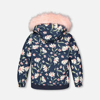 Two-Piece Play Snowsuit Flower Print