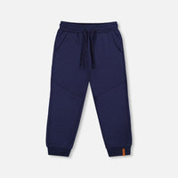 Fleece Sweatpants With Pockets Navy Blue