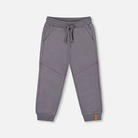 Fleece Sweatpants With Pockets Dark Gray