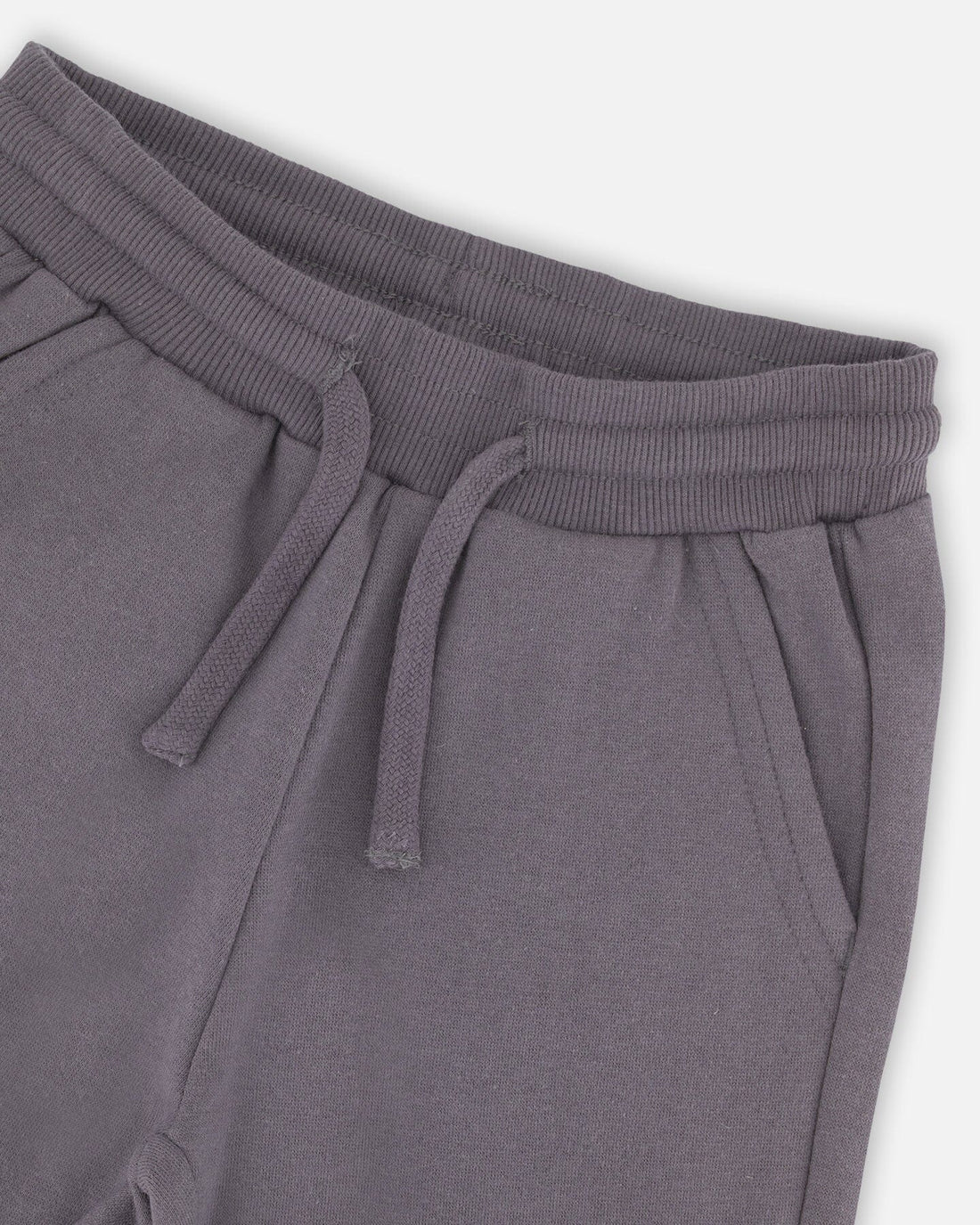 Fleece Sweatpants With Pockets Dark Gray