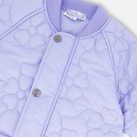 Quilted Mid-Season Jacket Lavender