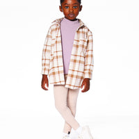 Super Soft Ribbed Leggings Light Caramel