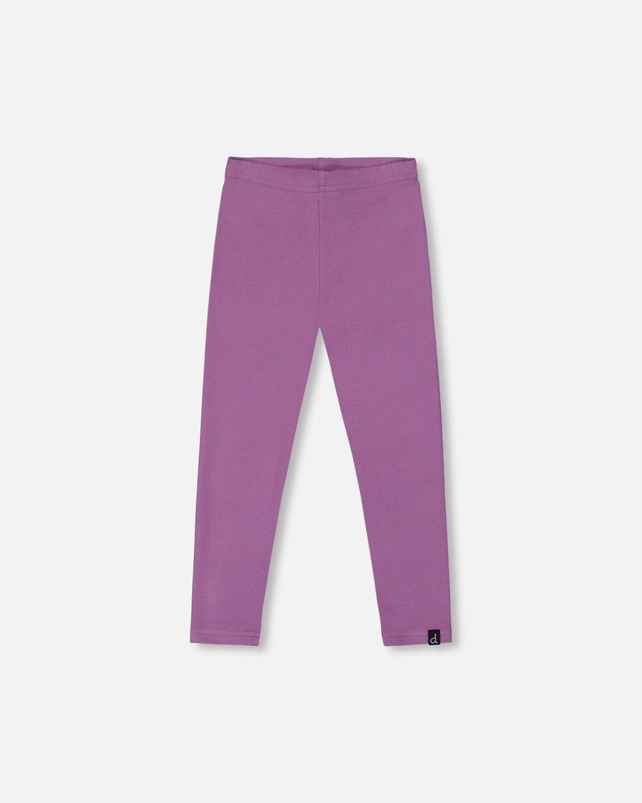 Super Soft Ribbed Leggings Lavender