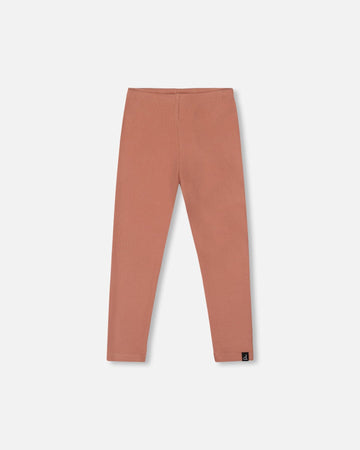 Super Soft Ribbed Leggings Dusty Pink