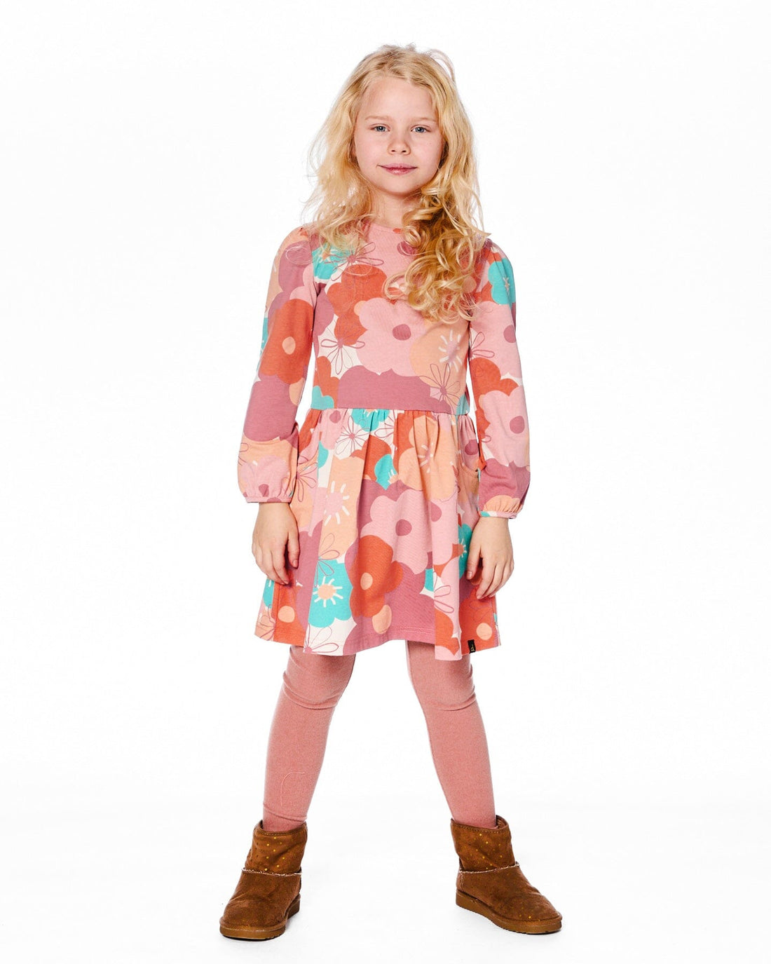 Super Soft Ribbed Leggings Dusty Pink