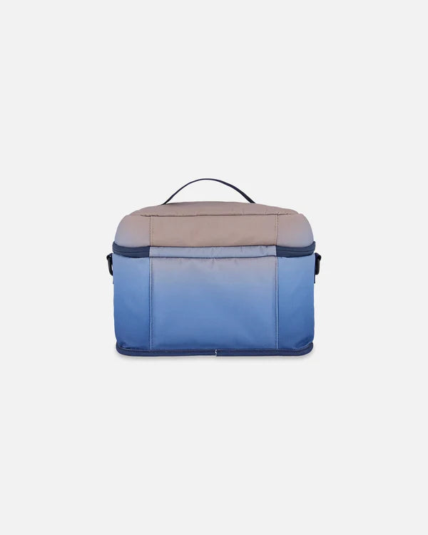 Lunch Box Blue and Beige Gradient