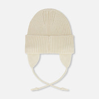 Baby Mid-Season Knit Hat Light Beige