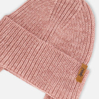 Baby Mid-Season Knit Hat Dusty Pink