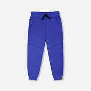 French Terry Sweatpants With Cross Seams Royal Blue