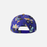 Cap Blue Truck Print