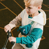 Crocodile Fanny Pack Turquoise