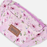 Fanny Pack Purple Flower Print