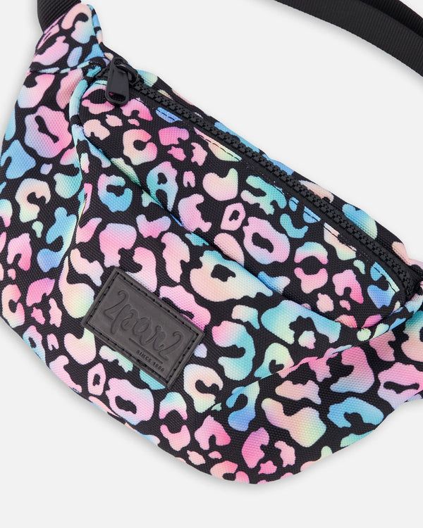 Fanny Pack Black Animal Print