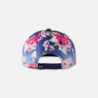 Cap Blue Rose Print