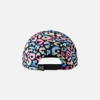 Cap Black Animal Print